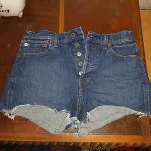 GAP cheeky button fly shorts